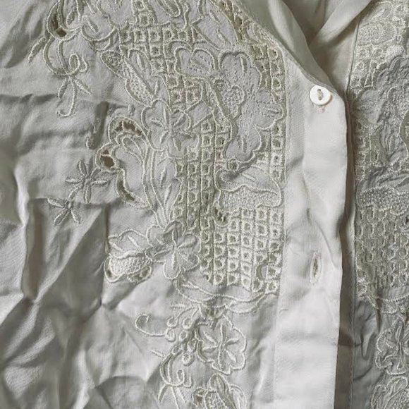 Free People Silk Shirt - Picture 4 of 4